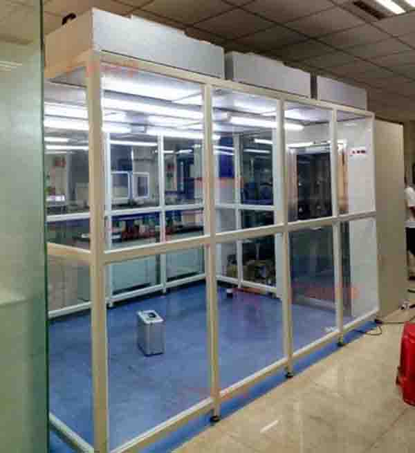 潔凈棚加風淋室和傳遞窗 潔凈棚加風淋室和傳遞窗